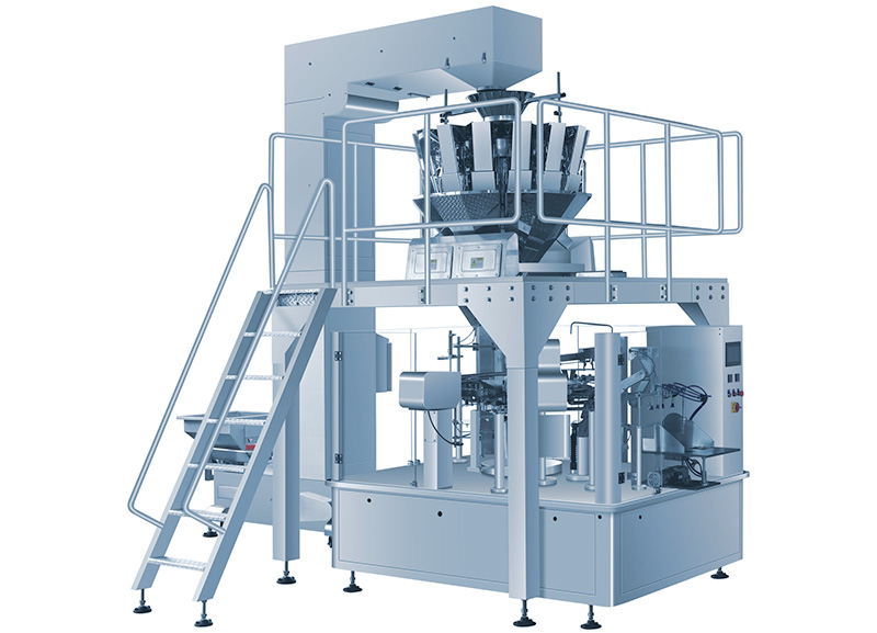 三種貓砂混合全自動包裝機